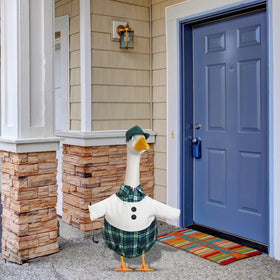 Aliceset Outdoor lawn ornament elevates porch or patio decor
