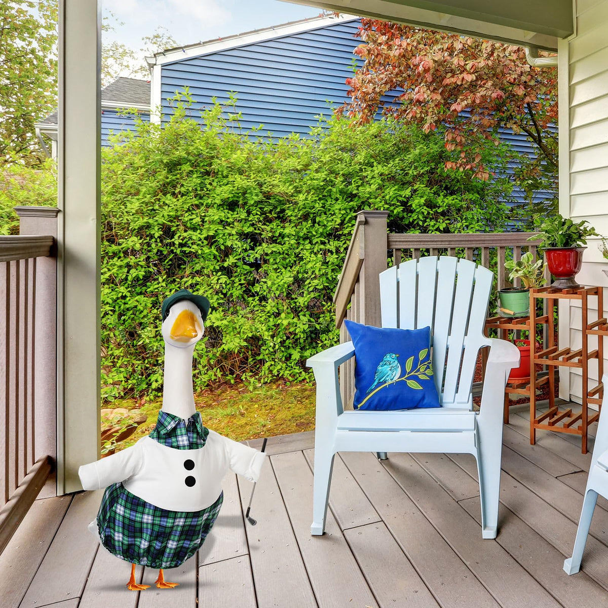 Aliceset Party-ready goose outfit suits themed events and celebrations
