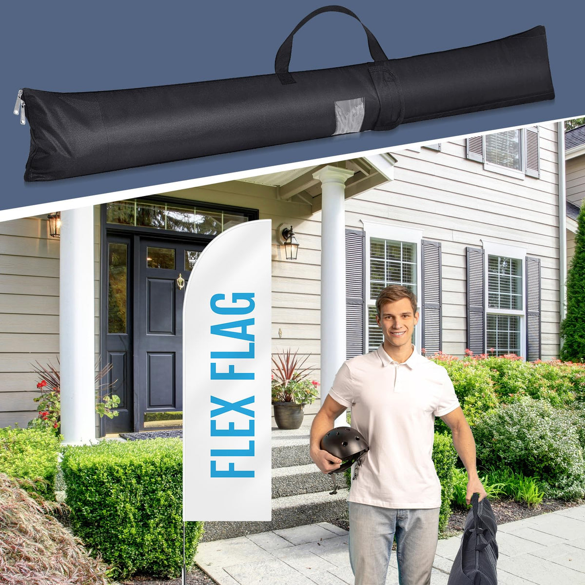 Aliceset two way zip system provides full opening for easy access.