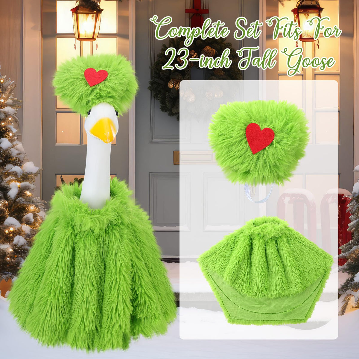 Aliceset Valentine goose headgear fur closeup highlights soft texture and charm