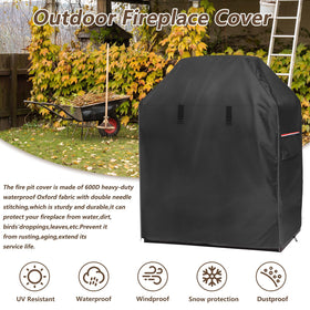 Alickwang adjustable buckle straps secure the cover during windy weather.