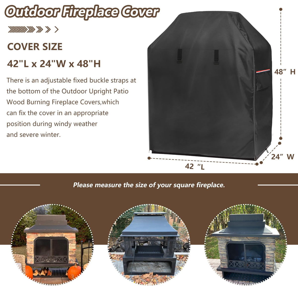 Alickwang heavy-duty 600D waterproof fabric protects against dirt and debris.