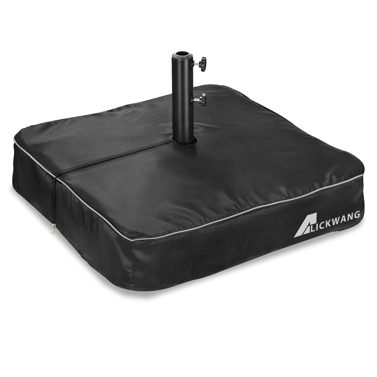 Alickwang patio umbrella base cover in durable 600D fabric shields bases from rain and sun.