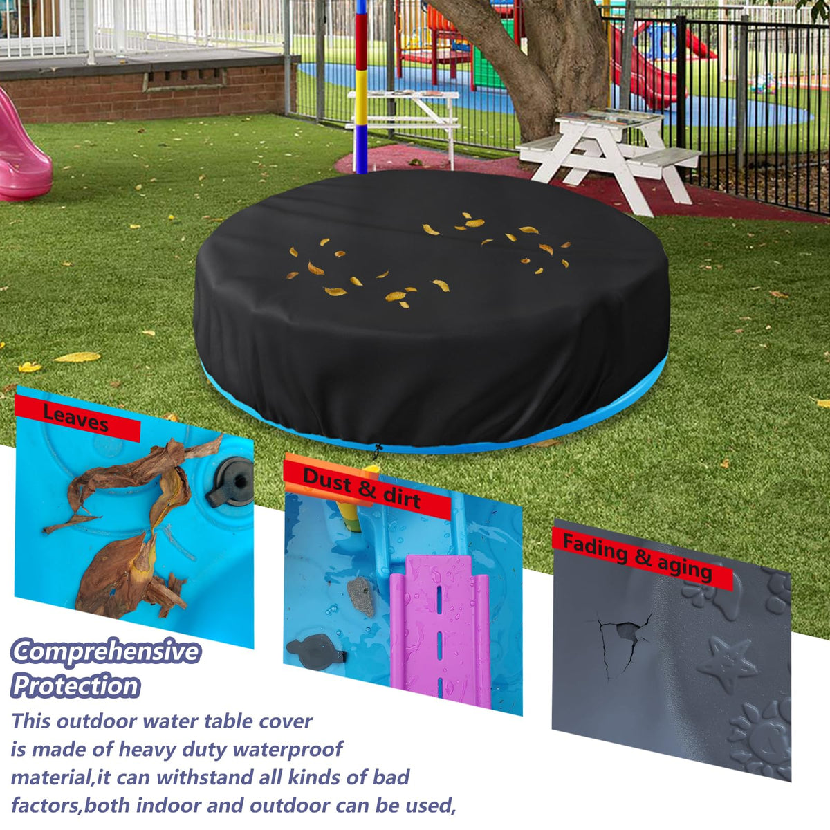 Alickwang Velcro quick-access back supports umbrella open-close without removing cover.