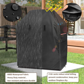 Alickwang vented sides facilitate airflow to deter condensation.