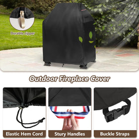 Alickwang windproof design with drawstring and buckles keeps the cover secure