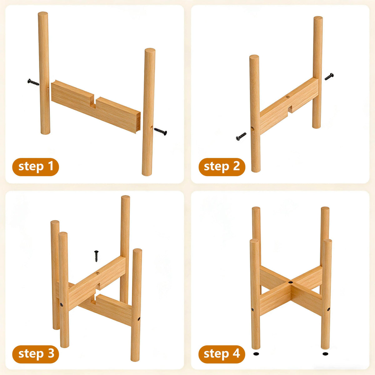 ALIGADO plant stand in living room demonstrates versatile placement