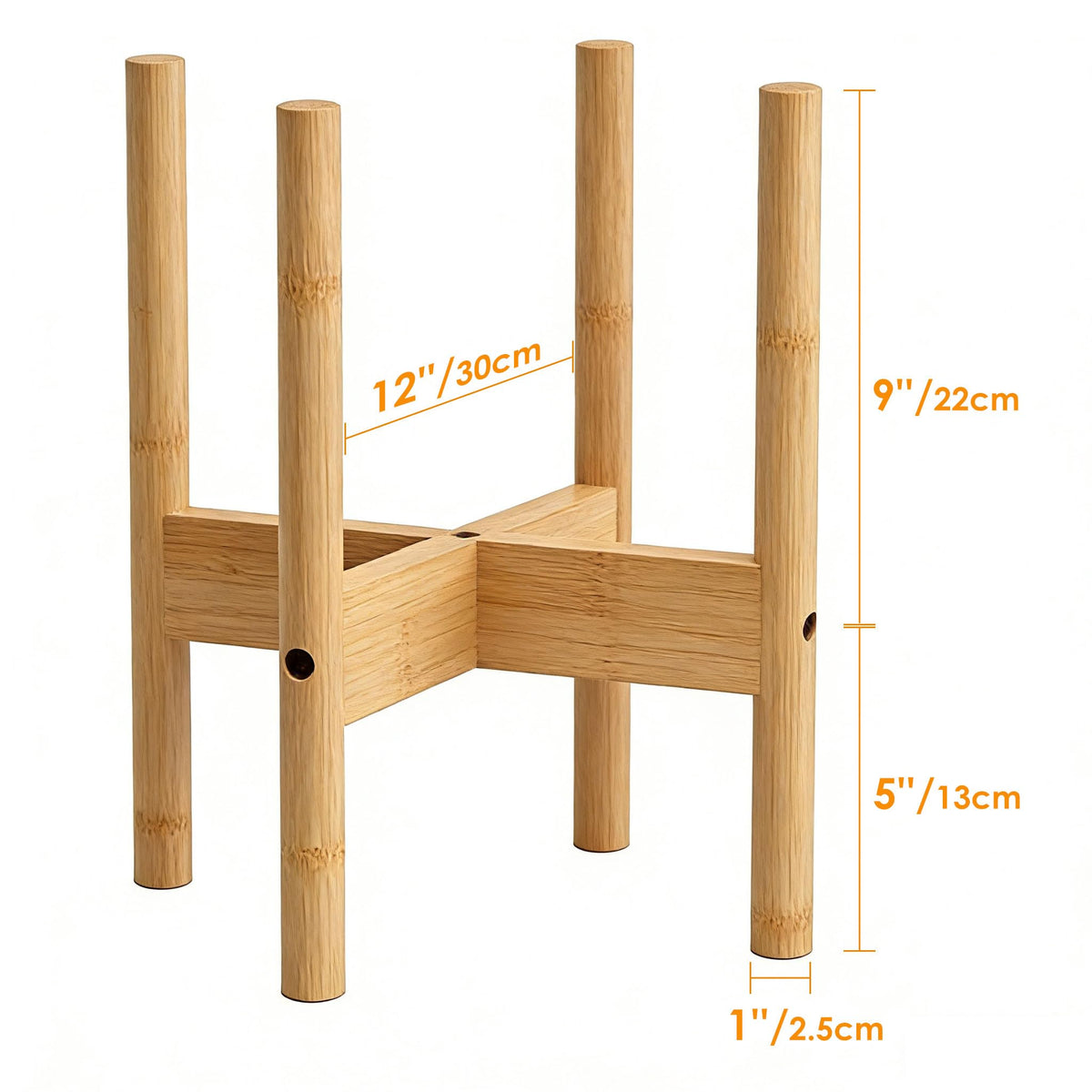 ALIGADO plant stand corner-fit demonstrates space-saving placement