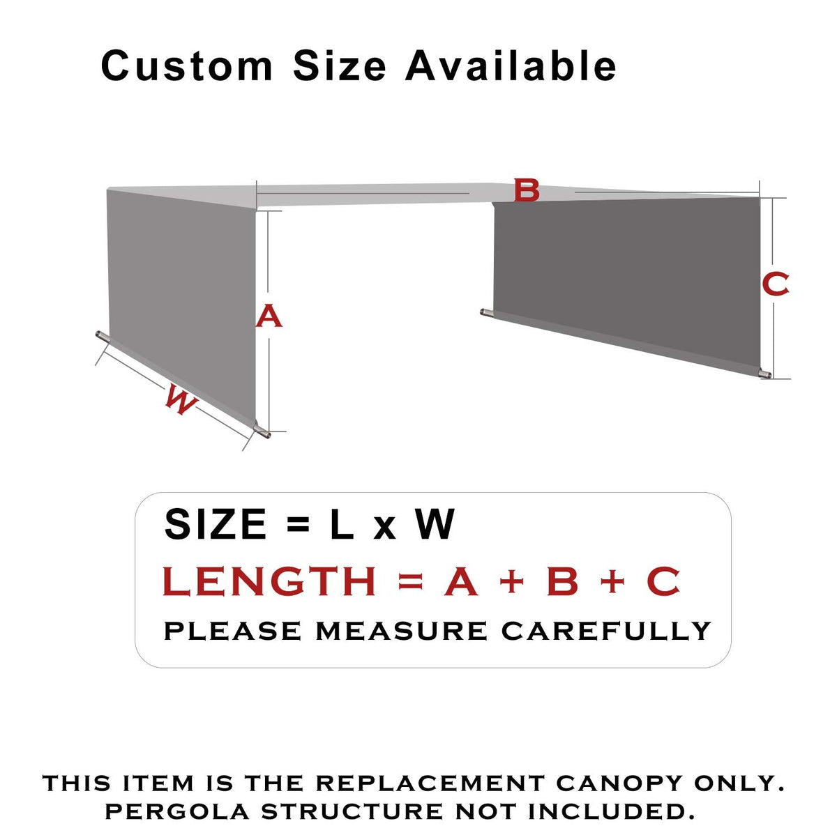 Alion Home customizable sizes in California for tailored shade