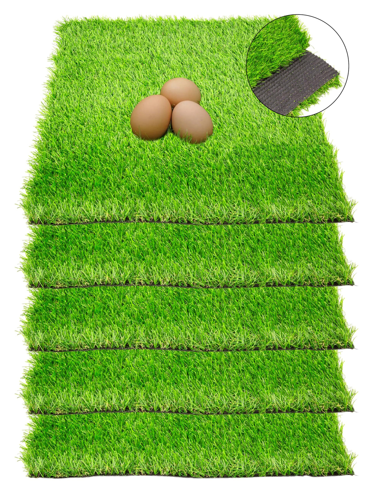 Alivani chicken nesting pad texture close-up showing plush bedding for hens