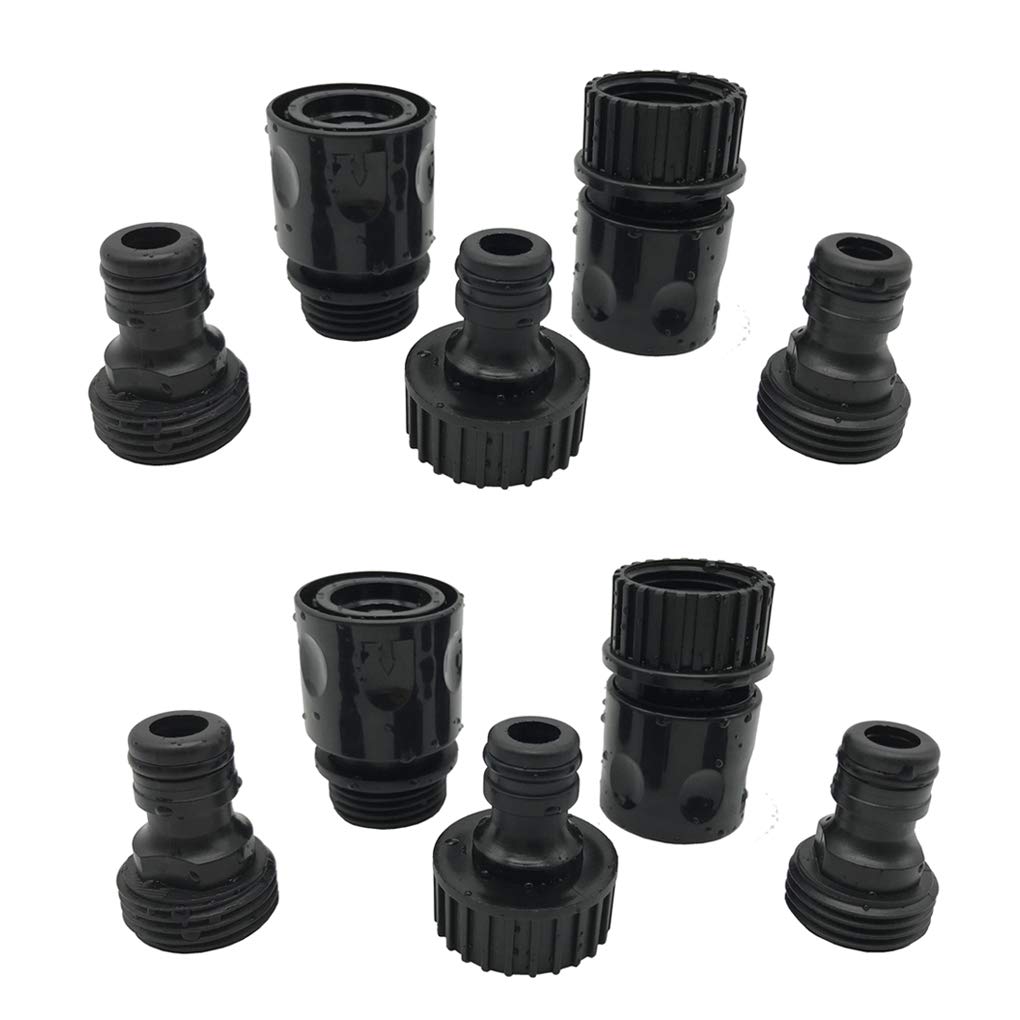 ALKARAMA quick-release garden hose connector set for easy connections.