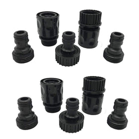 ALKARAMA quick-release garden hose connector set for easy connections.