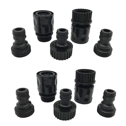 ALKARAMA quick-release garden hose connector set for easy connections.