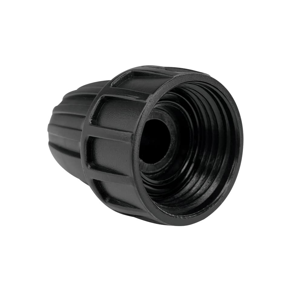 ALKARMA wide-application connector for garden irrigation across hoses and spigots.