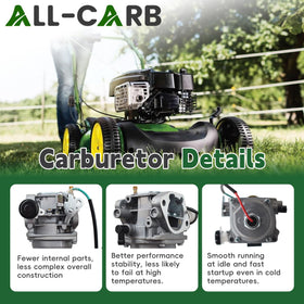 All-CARB carb kit gaskets three-pack ensures tight, leak-free seal