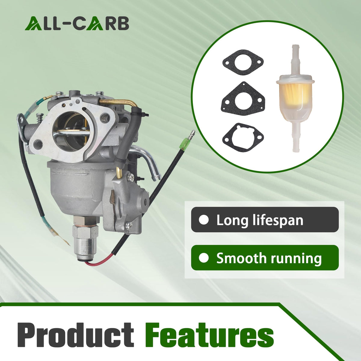 ALL-CARB 24-853-102-S diaphragm close-up showing sealing surface for precision.