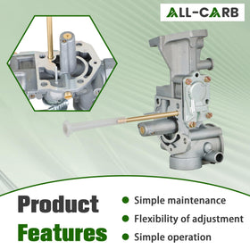 All-CARB carburetor compatible with 692784 and 495951 models