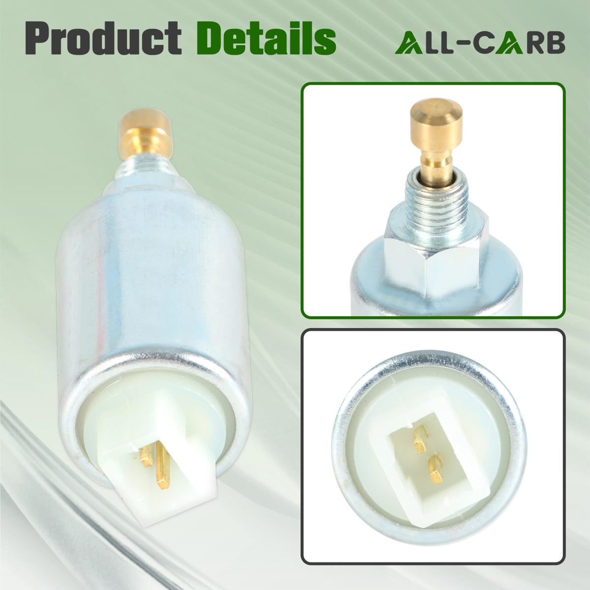 Electrical connectors detail enables secure, vibration-resistant connections.