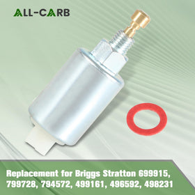 Solenoid body and connector closeup indicates durable electrical connections.