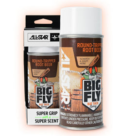 All-Star Big Fly bottle pour shows precise application and fresh scent.