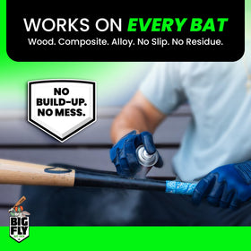 All-Star Big Fly works on all bat types for versatile use.