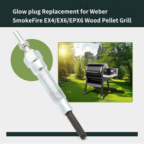 ALLCSM glow plug replacement for Weber SmokeFire EX6 ensures fast startup and consistent grilling