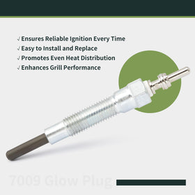 Two-pack ALLCSM glow plugs for Weber SmokeFire ready for maintenance