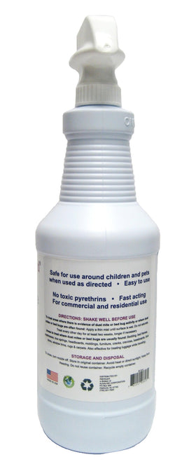 AllerGuard spray on fabric demonstrates fragrance-free treatment