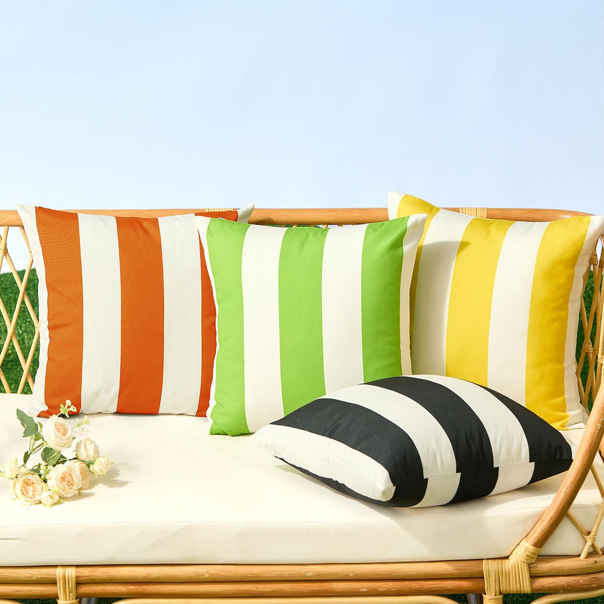 Allorry double-sided print pillow cover adds versatile style to any space.
