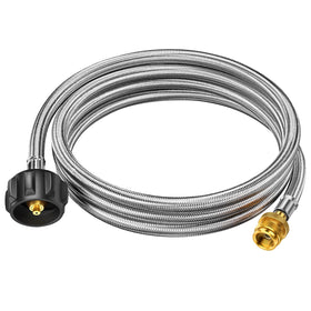 Alloxity 8ft propane hose assembly enabling quick outdoor setup