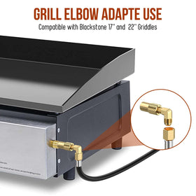 Alloxity Camp Chef Explorer setup connected to RV supply