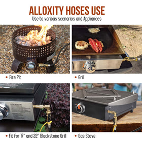 Alloxity easy installation steps save time at the campsite.