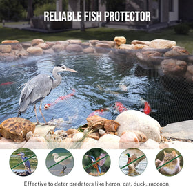Alloxity HDPE pond netting offers durable, weather-resistant protection for pond conditions.
