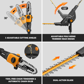 Alloyman automatic chain oiler for smooth, maintained cuts