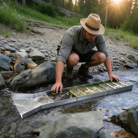 ALLOYNIX river and creek use shows versatile mining in different water conditions.