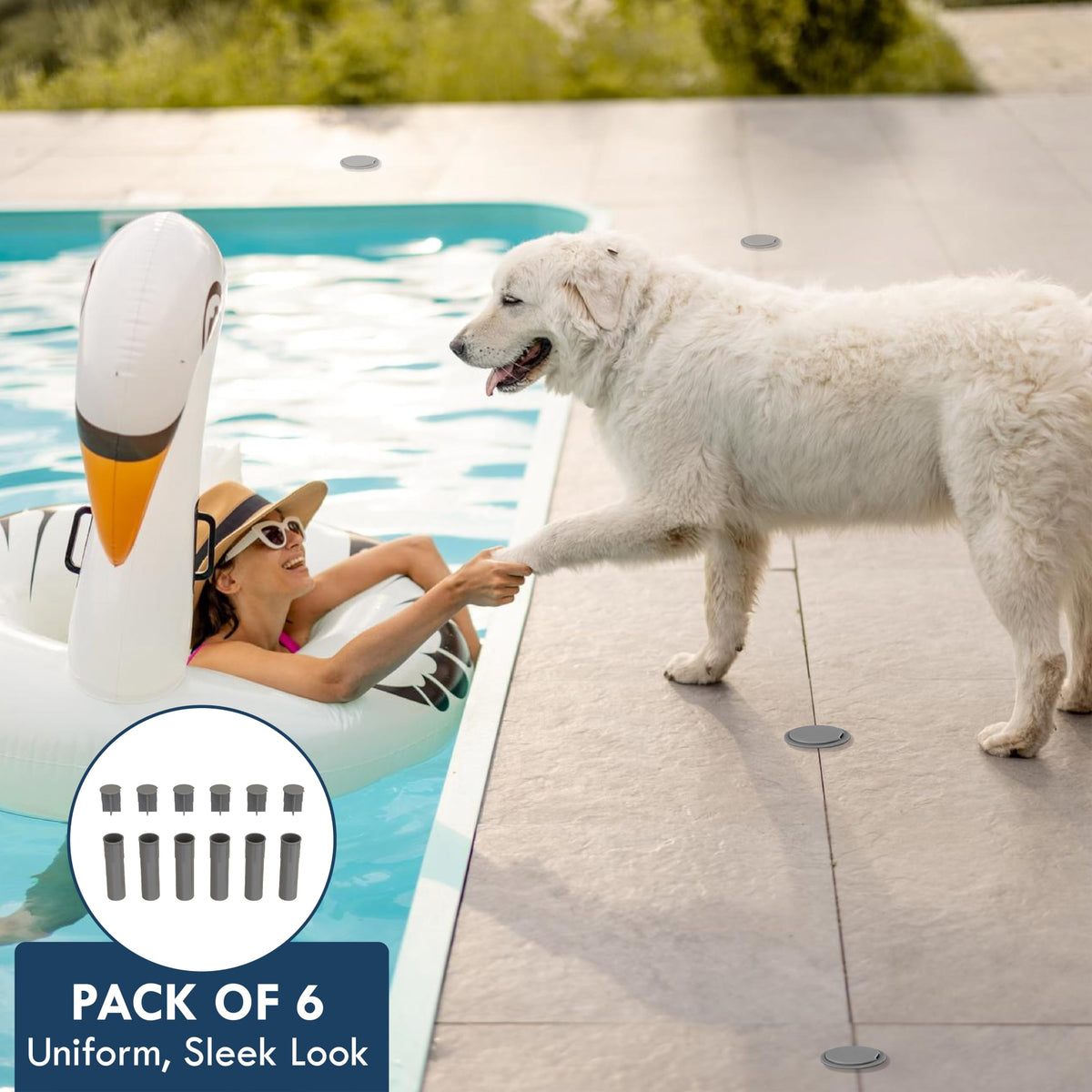 ALLSAFE DIY pool fence kit ready for quick, clean safety updates.
