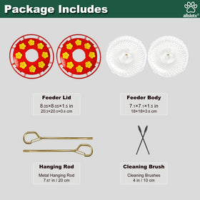 Allslotx cleaning brushes included make refilling and cleaning quick