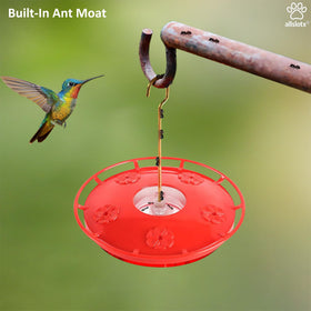 ALLSLOTX leak-proof no-drip design helps keep nectar intact during feeding.