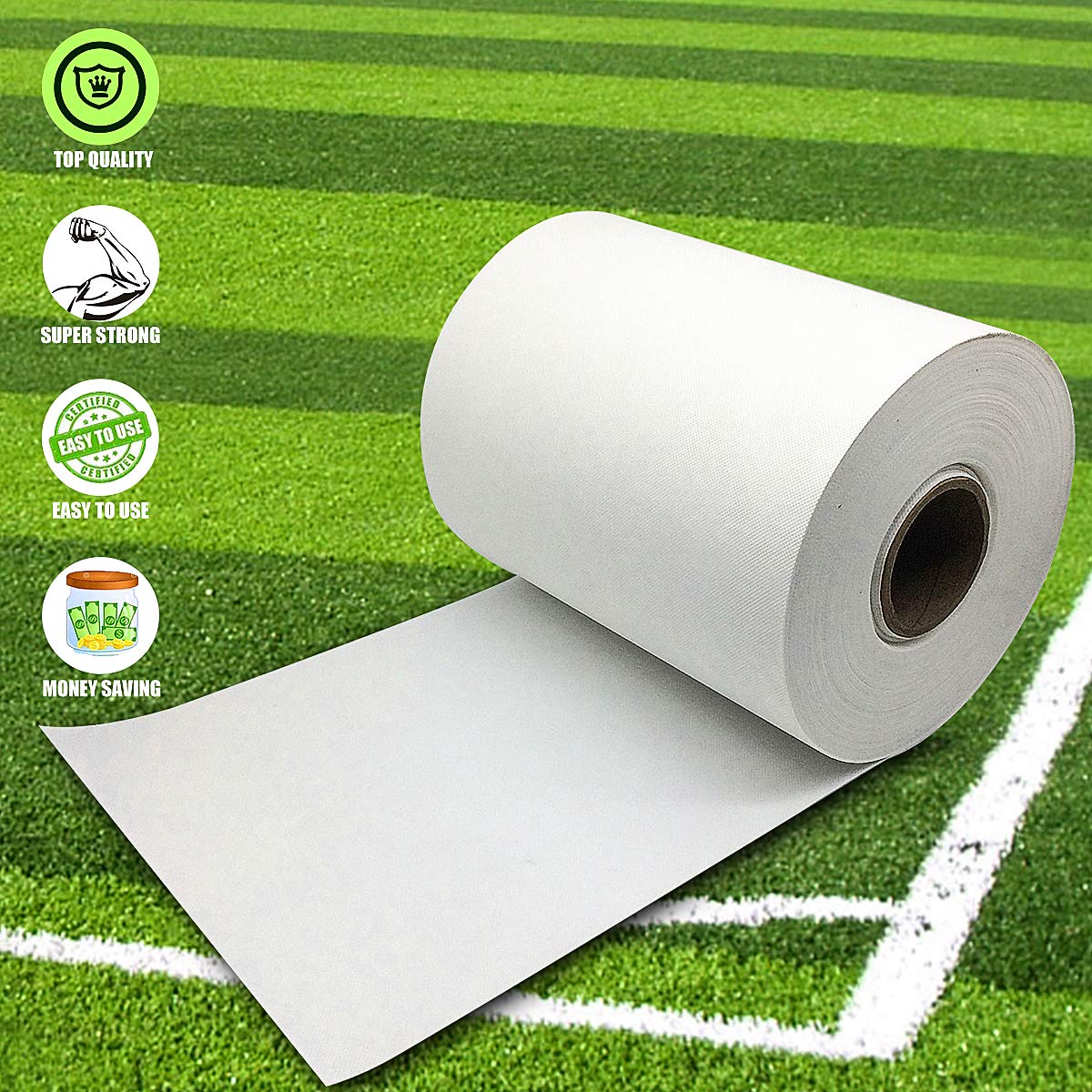 ALLTOP TURF nonwoven fabric seam tape supports strong glue bonding