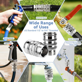 Almighty Tools durable-steel water connection supports heavy-duty garden tasks with reliable fit.