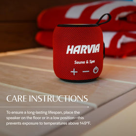 Almost Heaven waterproof sauna speaker ideal for wet environments.