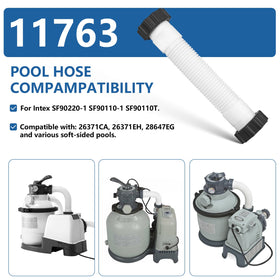 Alocs 10-inch interconnecting hose for reliable water flow
