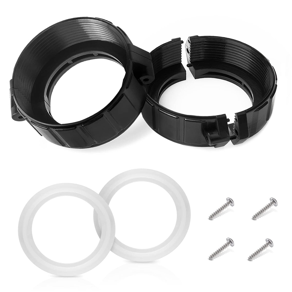 Alocs 2in spa heater union nut kit secures a leak-proof connection.