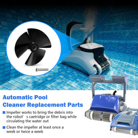Alocs Dolphin impeller performance upgrade boosts suction and cleaning efficiency
