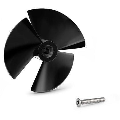 Alocs Dolphin impeller with screw for easy assembly and reliable suction
