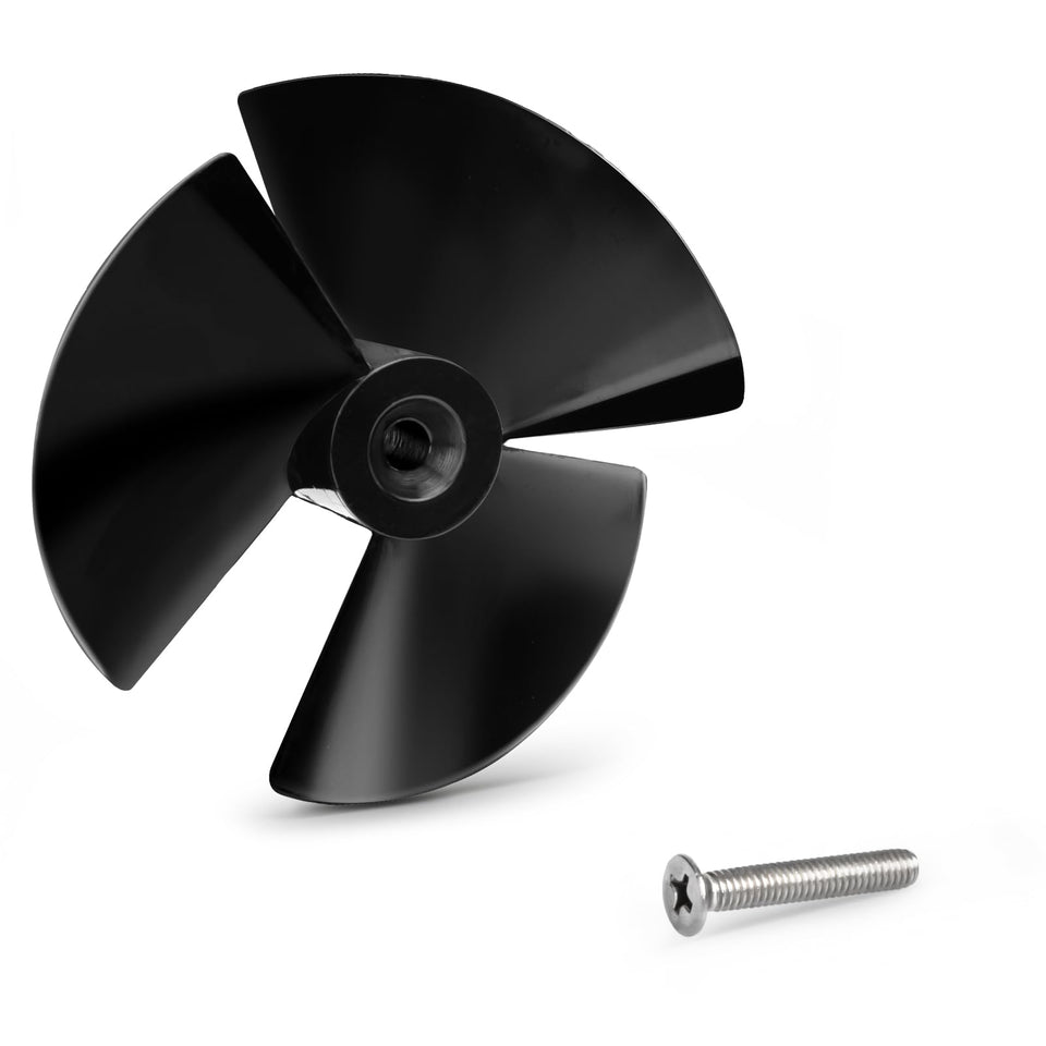 Alocs Dolphin impeller with screw for easy assembly and reliable suction