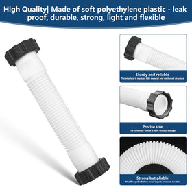 Alocs durable polyethylene hose resists sun exposure for outdoor use