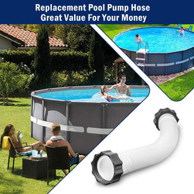 Alocs easy-install hose with knob-style connection speeds setup without tools.