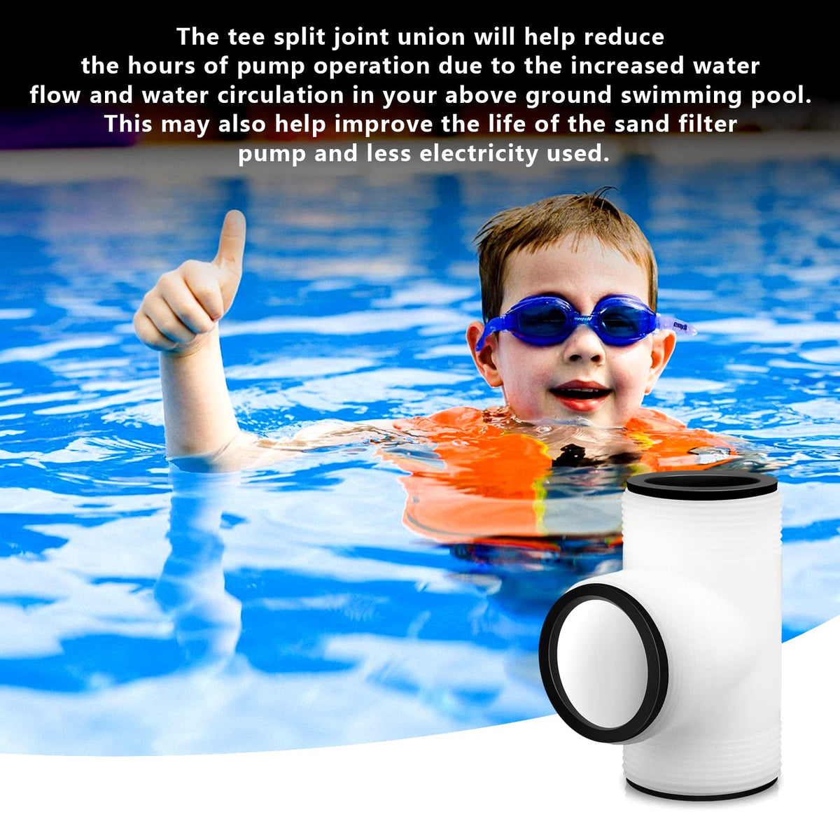 Alocs adapter enhances water flow, supporting longer pump operation.