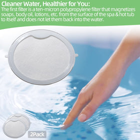 Compact design preserves main filter life by pre-filtering contaminants.